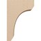 Ekena Millwork 6"W x 12"D x 18"H Classic Legacy Rough Cedar Woodgrain TimberThane Corbel, Primed Tan CORUR06X12X18LGYRCPR - alternate 6